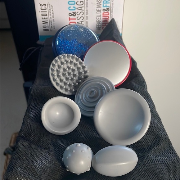 Homedics Blue and Gray Hot & Cold Massager - Picture 7 of 12